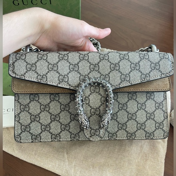 Gucci Dionysus Bag, Small, Beige / Tan - Picture 5 of 10